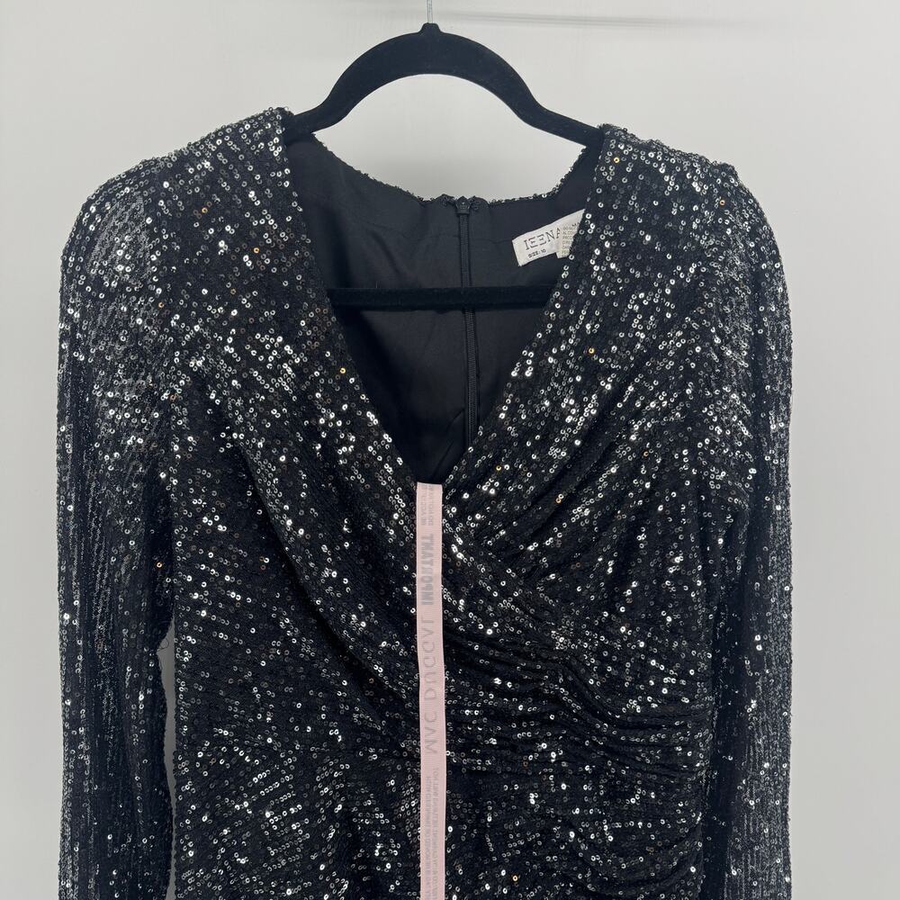 Mac Duggal 26940 Sequin Cocktail Knee Length Dress Womens Sz 10 NWT - Picture 4 of 11
